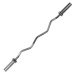 BodyMax 7.5kg Chrome Olympic EZ Curl Bar